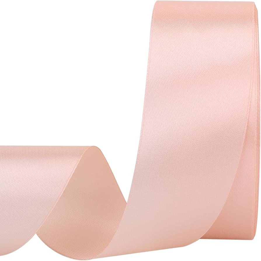 Ribbon for Gift Wrapping 50 Yards Perfect Wedding Party Wreath Sewing DIY Hair Accessories Decora... | Amazon (US)