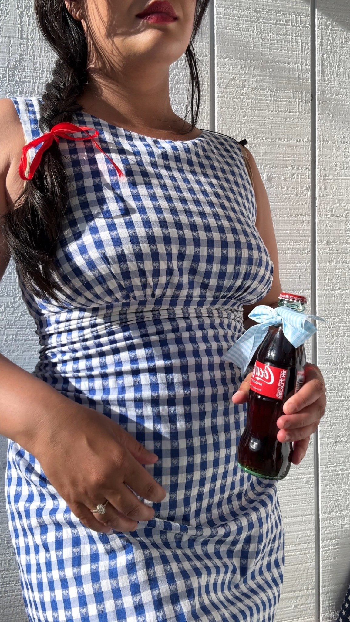 Gingham, blue, patriotic, 4th of July, Americana, coke, vintage 

#LTKSeasonal