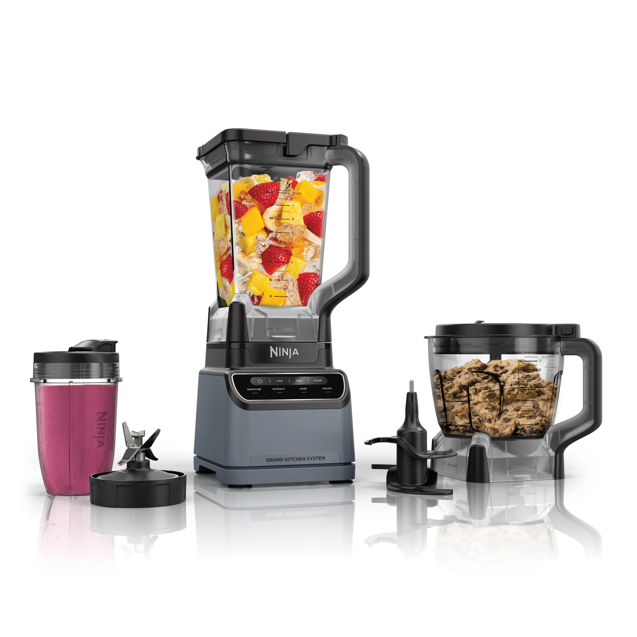 Ninja® Grand Kitchen System 1200, Blender, 4 Preset Auto-iQ® Programs, KS500 | Walmart (US)
