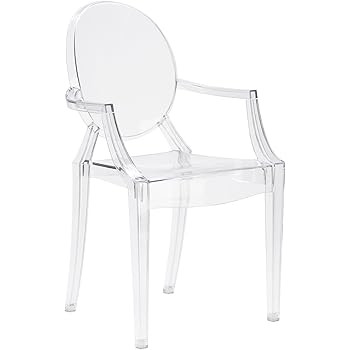 Poly and Bark Burton Arm Chair in Clear | Amazon (US)