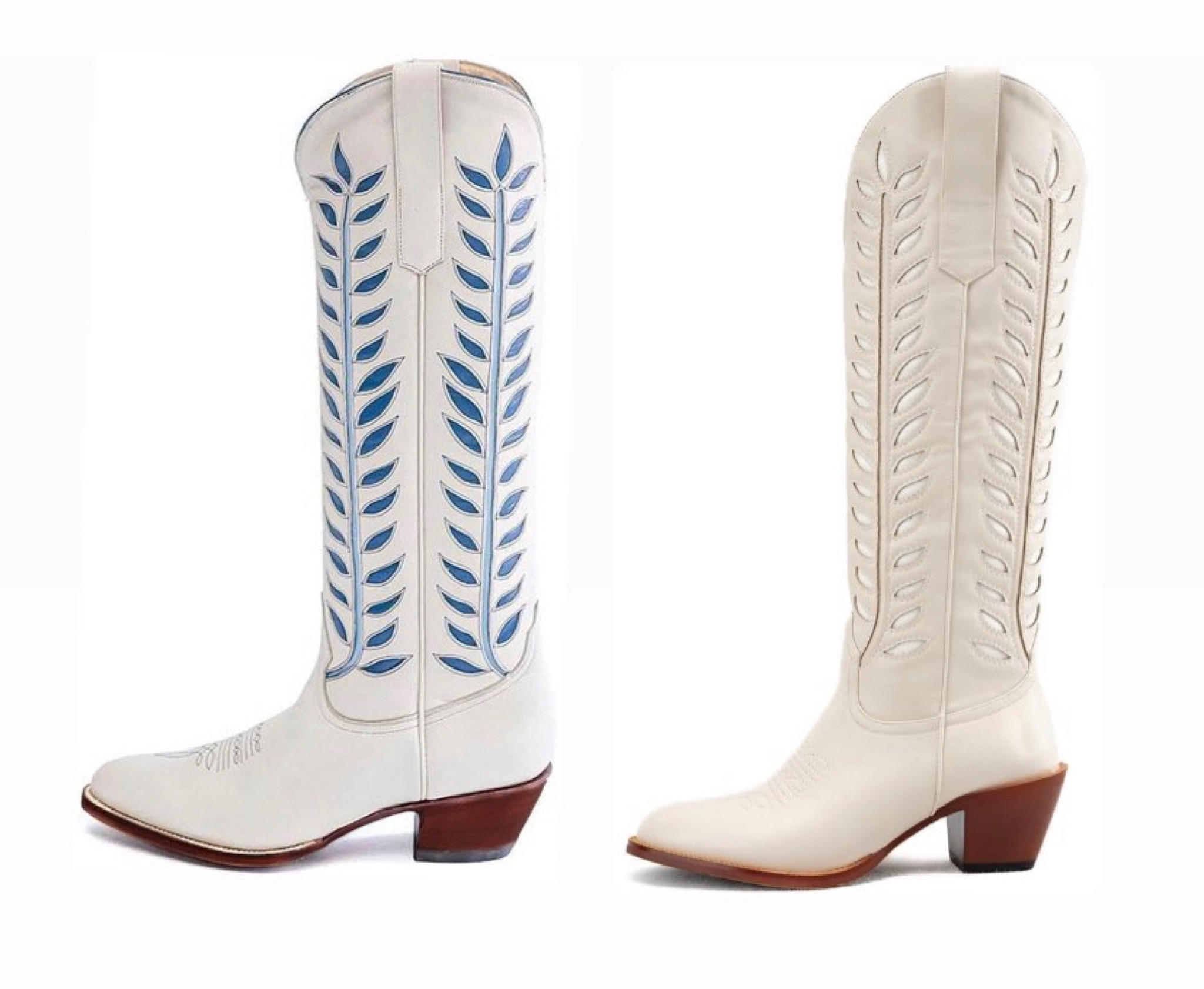 Petite Paloma dupe cowboy boots // white cowboy boots // cow boy // Montana 