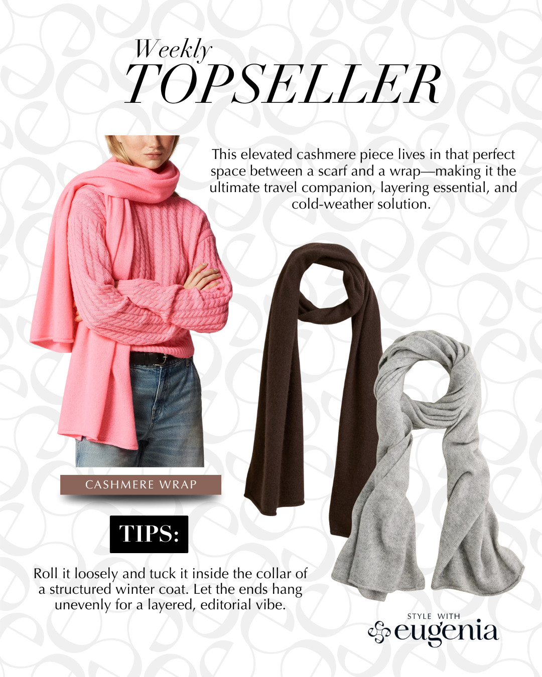 Scarves are the easiest way to finish an outfit. I reach for these when I want warmth, polish, or just a little extra intention without adding bulk. They instantly elevate denim, knits, and simple layers. 

 #LTKGiftGuide #LTKHoliday #LTKSeasonal