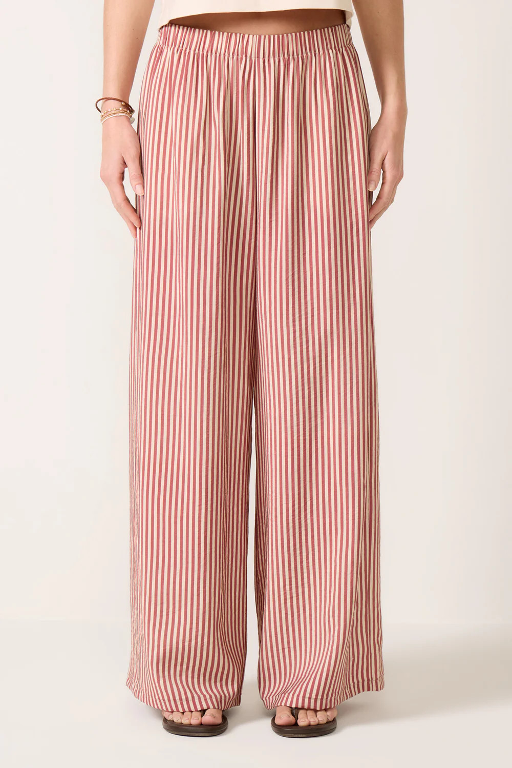 Anya Stripe Pull On Pant | Evereve