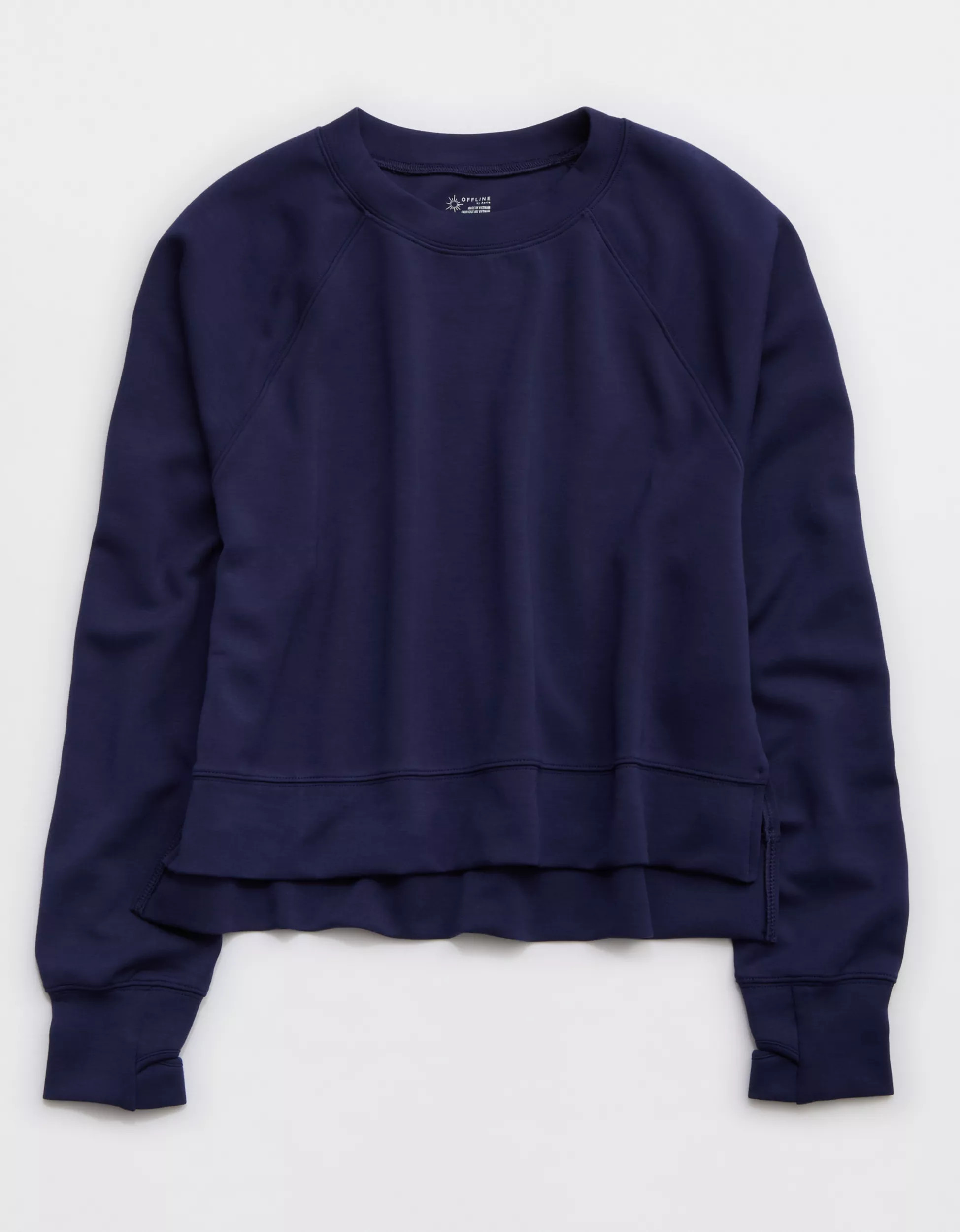 OFFLINE By Aerie ChillUp Crewneck Sweatshirt | Aerie