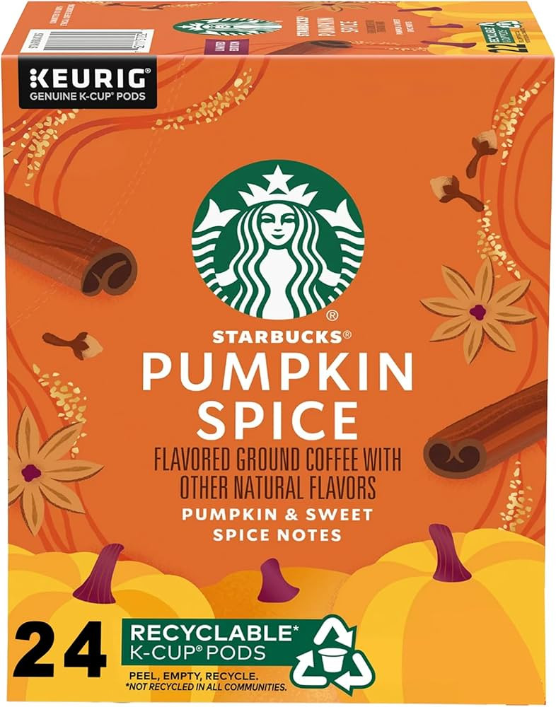 Starbucks K-Cup Coffee Pods—Dark Roast Coffee—Roast for Keurig Brewers—100% Arabica— Esse... | Amazon (US)