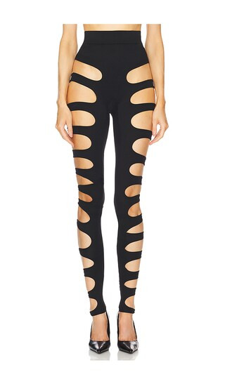 Cut Out Legging in Black | Revolve Clothing (Global)