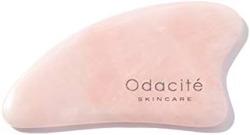 Odacité - Crystal Contour Gua Sha, Rose Quartz Face Roller, Facial Massager, Lift & Revitalize S... | Amazon (US)
