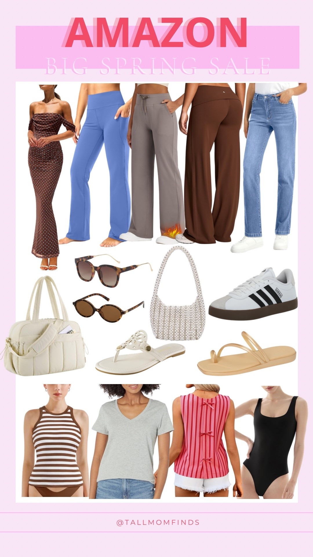 Amazon’s Big Spring Sale is the time to stock up on tall girl essentials!

From perfectly fitting jeans to elevated basics, I found the best tall-friendly pieces that actually hit where they should. Think everyday staples, statement outfits, and accessories that pull it all together—without compromising on length or style.

tall pants, tall jeans, tall tops, tall dresses, tall shoes, women’s bags, sunglasses, Amazon fashion, spring sale deals, tall girl outfits, long inseam jeans, spring outfits women

#LTKActive #LTKSaleAlert #LTKTall