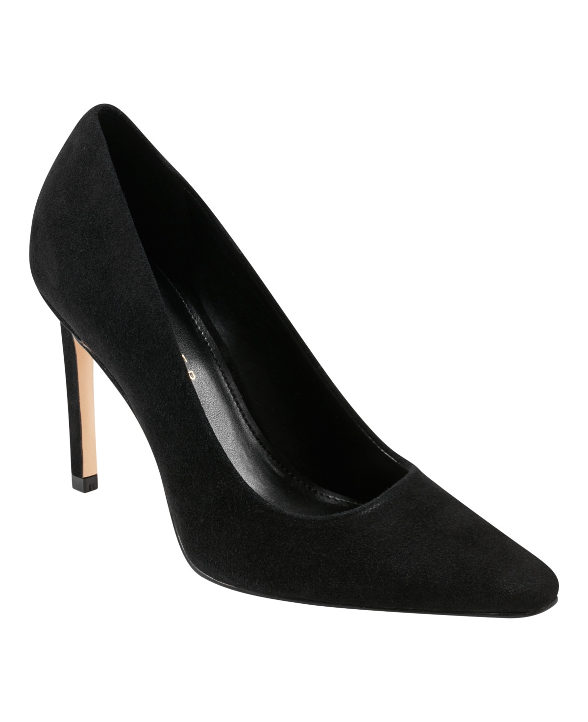 Marc Fisher Ltd Women's Olivy Slip On Stiletto Dress Pumps - Black Leather | Macy's