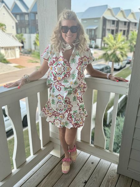 Two piece Never A Wallflower outfit! I wore it this weekend at the beach. It’s perfect for summer. I’m in a medium, but could have done a large in the skirt. 

#LTKStyleTip #LTKOver40 #LTKShoeCrush