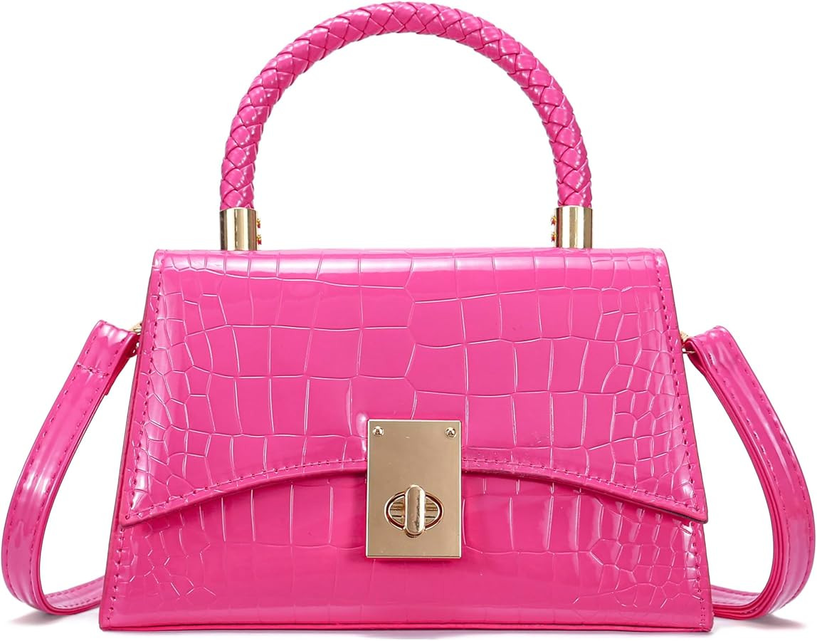 JHVYF Women Small Crossbody Bags Shoulder Bag Classic Satchel Handbags Ladies Cute Purses | Amazon (US)