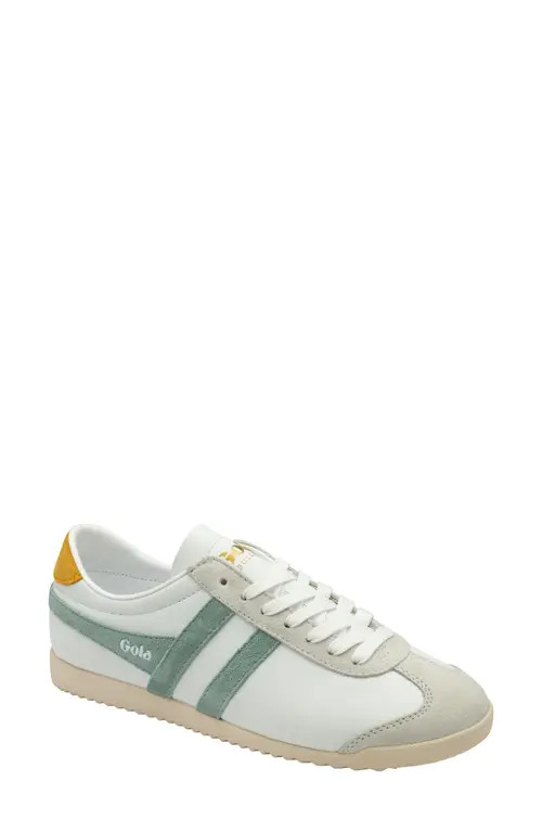 Gola Bullet Pure Sneaker in White/green Mist/sun at Nordstrom, Size 7.5 | Nordstrom