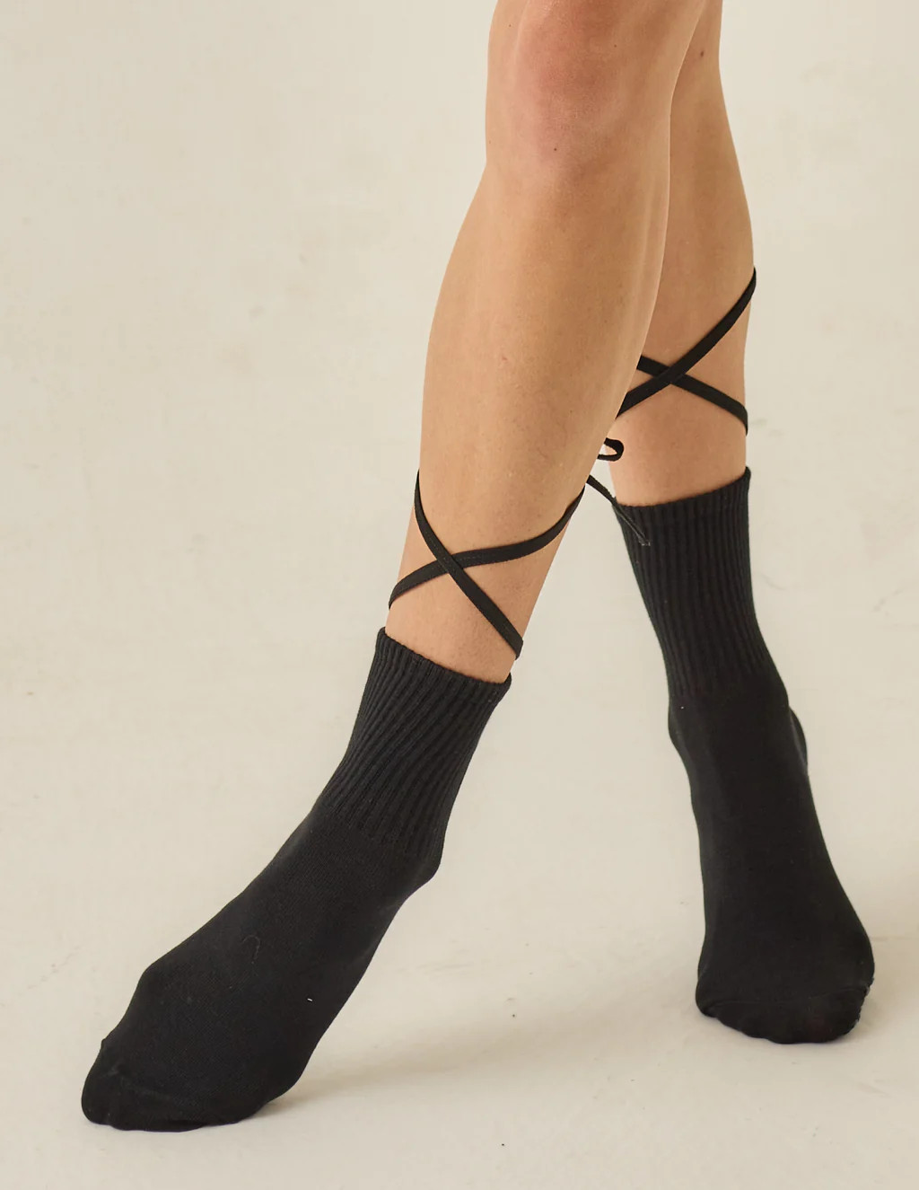 The Nina Sock Black | LUCKY HONEY