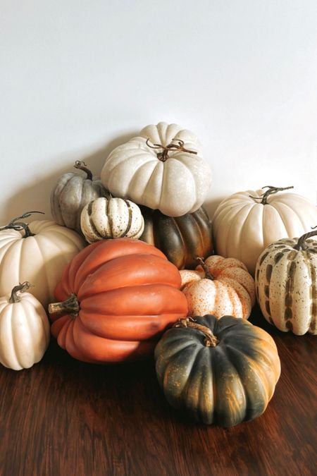 SALE 🍂 Michaels pumpkins for porch, fall front porch decor, halloween porch pumpkins, faux pumpkins, artificial pumpkins, heirloom pumpkins, cinderella pumpkins

#LTKHalloween #LTKsalealert #LTKhome