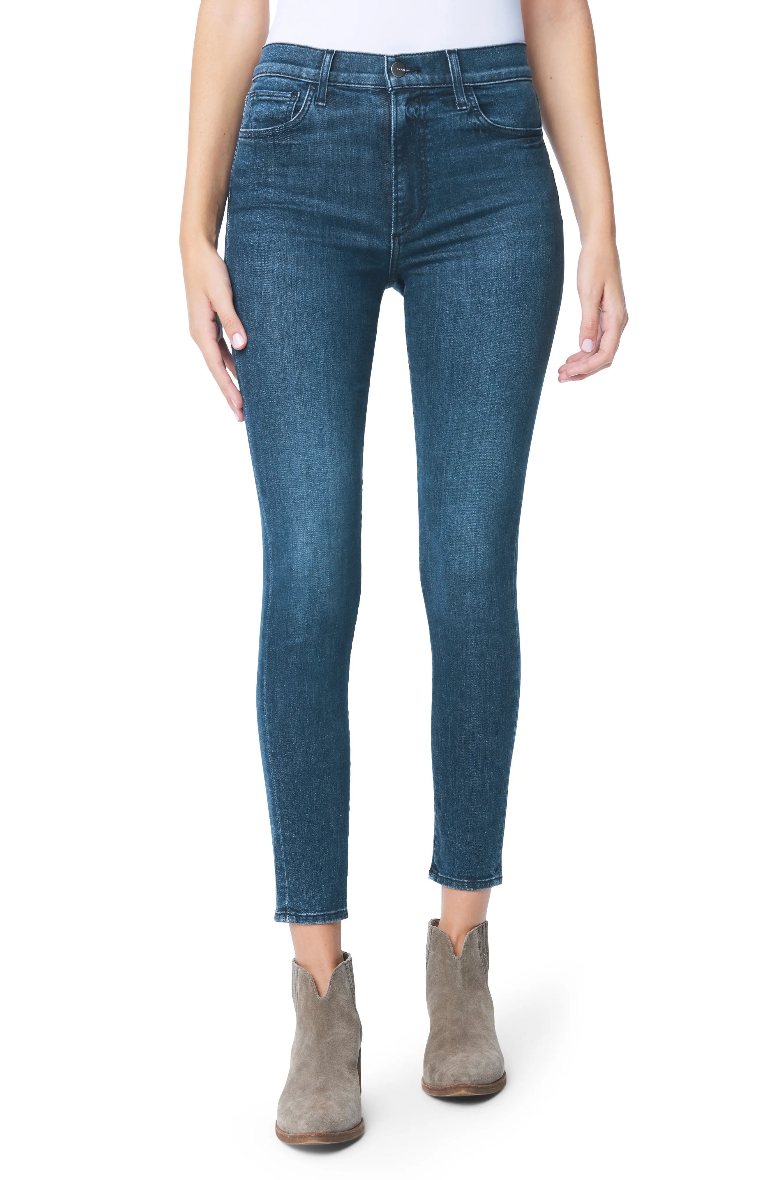 Women's Joe's The Charlie High Waist Ankle Skinny Jeans, Size 28 - Blue | Nordstrom