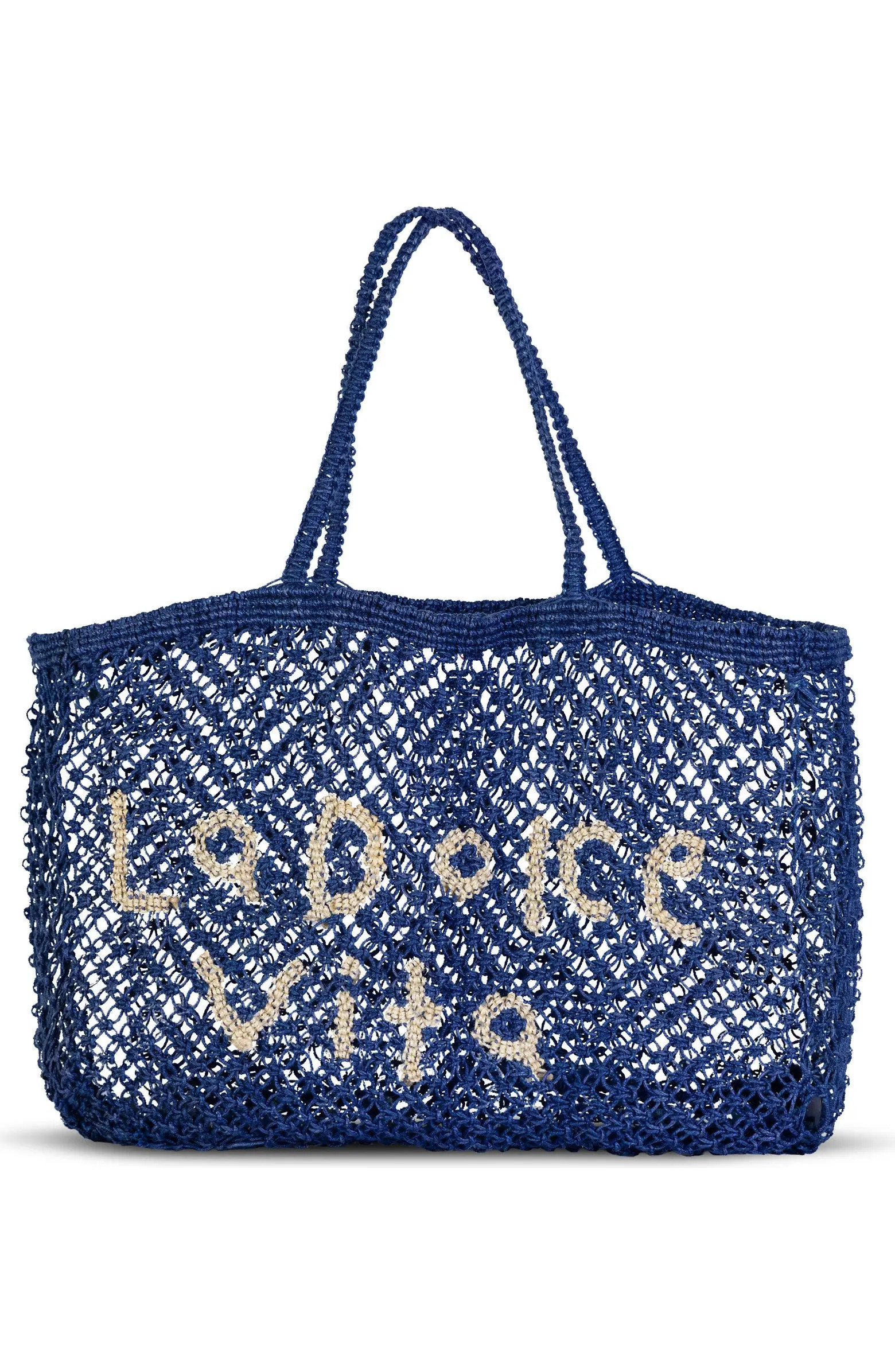 La Dolce Vita Woven Jute Tote | Nordstrom