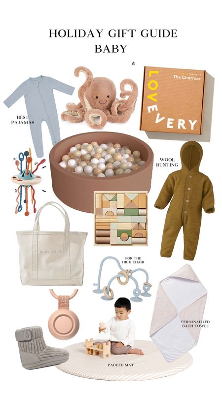 Holiday gift guide: baby

#LTKbaby #LTKfamily #LTKGiftGuide