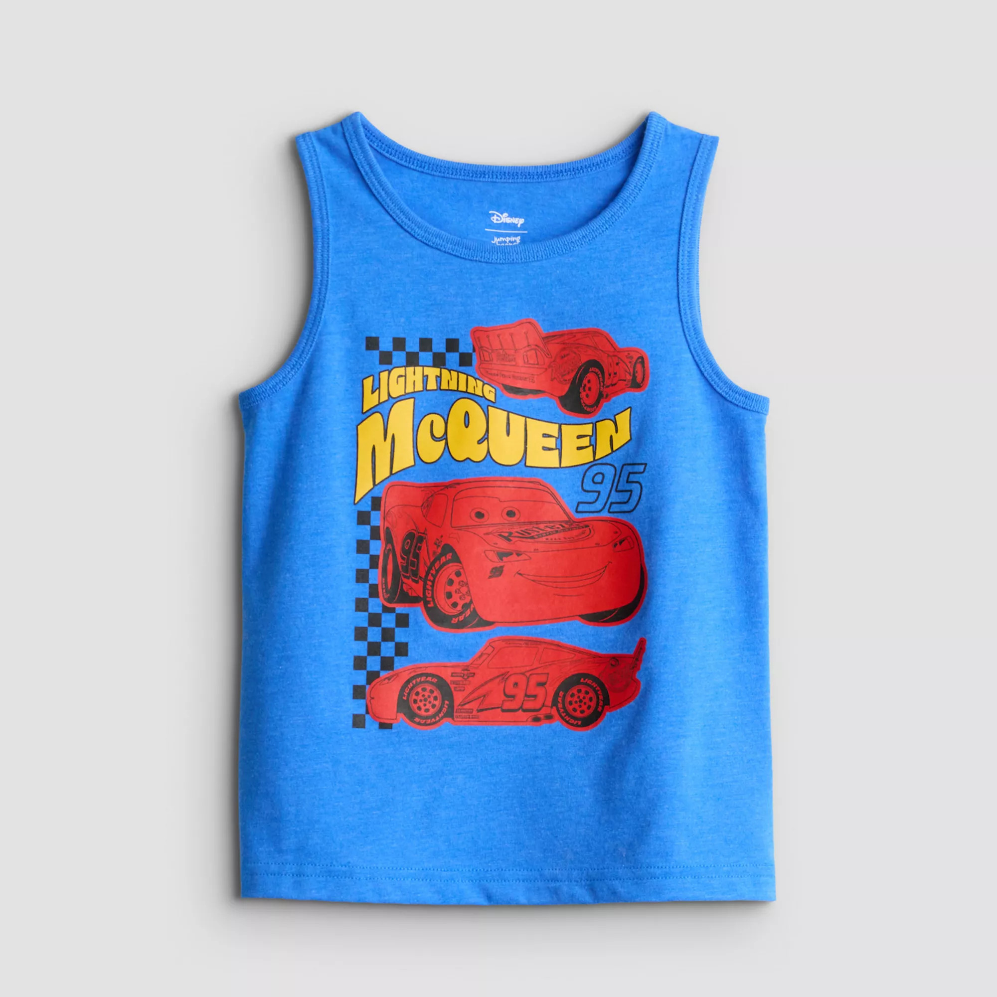 Baby & Toddler Boy Jumping Beans\u00ae Disney/Pixar's Cars Lightning McQueen Graphic Tank Top | Kohl's