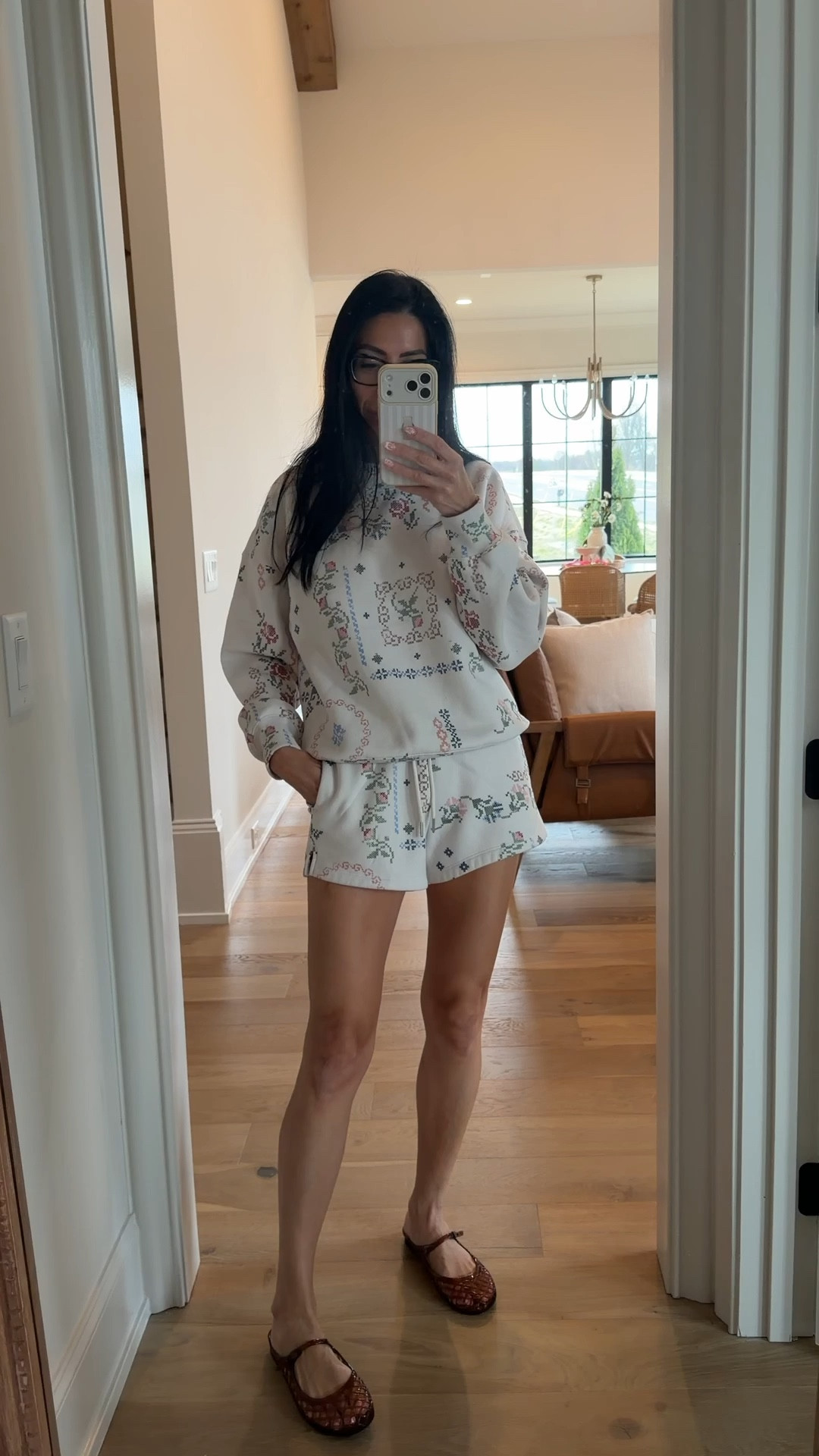 Got the cutest two piece set that I think I’m gonna wear on repeat! Wearing size small on both top and bottom. 
The jelly marg Jane’s are adorable, I will wear th with jeans but I just wanted to show you 

#LTKSpringSale #LTKgrwm #LTKootd