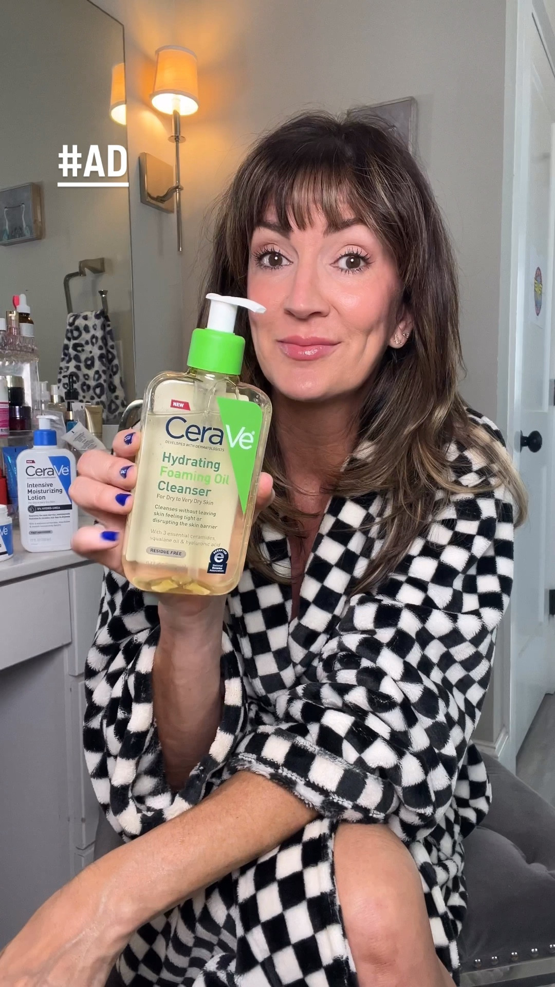 #ad As a professional makeup artist who has used @cerave products in the past for her body, I am thrilled that I came upon their newest oil foaming cleanser for my face! I’m a huge fan of oil cleansing for my dry, mature skin and love the way my skin feels once all the makeup is removed. It can now be found at my favorite place to shop online and in person @Target . There’s a product to fit every skin need, and I’m listing more of my personal favorites below. @targetstyle #ceravepartner #TargetPartner #Target 


#LTKOver40 #LTKselfcare #LTKBeauty