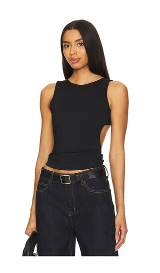 x Intimately FP Wear It Out Backless Cami in Black | Revolve Clothing (Global)