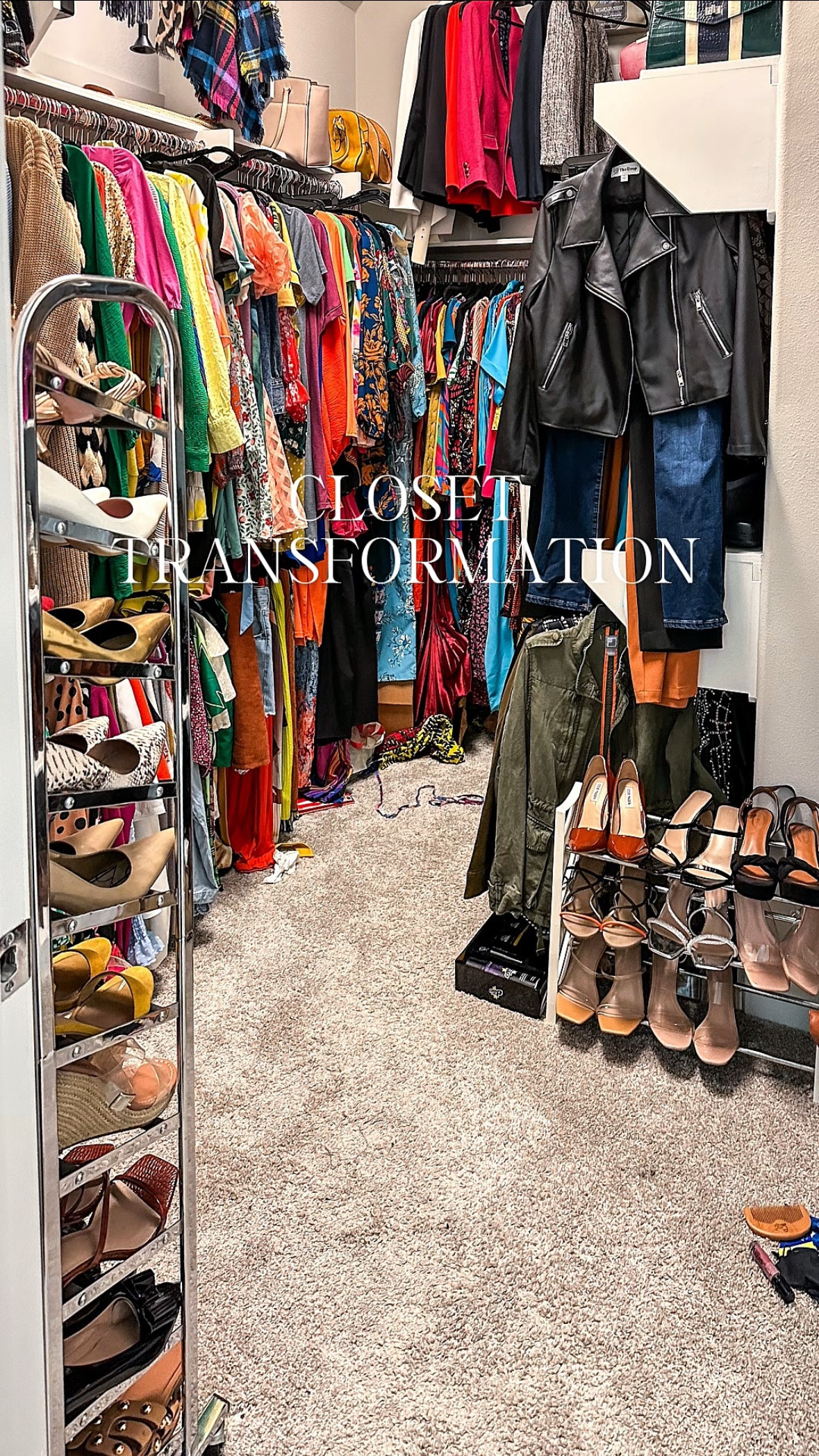 Closet makeover step 1 complete! I used FloorPops x Chris Loves Julia Bonneville peel-and-stick tile, paint tools, and spackle (Erase a Hole drywall putty repair was so easy to use!), all from Amazon, to transform this space. Now, it’s time to organize! I’ve linked my makeover tools plus some of the organizational tools I’ve ordered! Stay tuned for the organized closet reveal! #FoundItOnAmazon

Closet organization / DIY closet makeover / Peel and stick floor tiles / Easy home upgrades / Small closet solutions / Painting tools / Home improvement must-haves / Amazon home finds / marble peel and stick tile / bonneville tile / checkered tile 