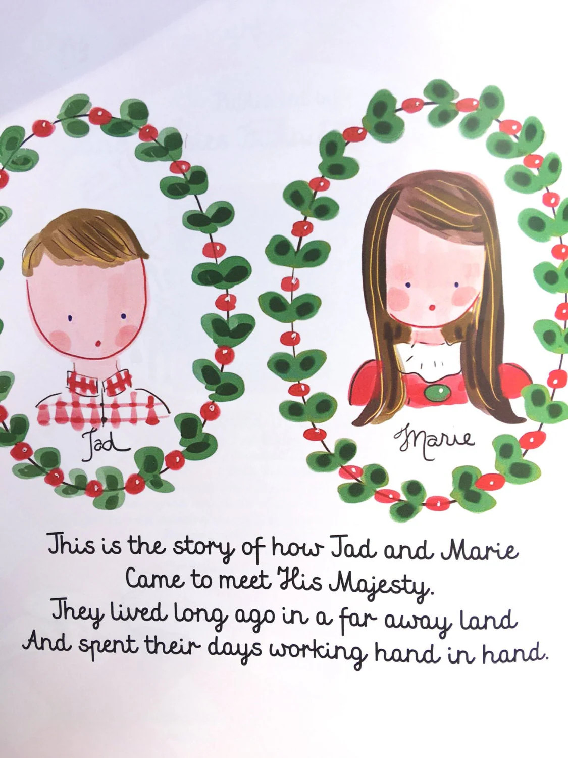 Christmas Book "Little His Majesty" - The 12 Days of Christmas | Over The Moon