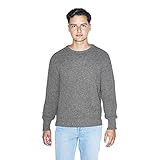 American Apparel Men's Fisherman's Long-Sleeve Pullover Knit Sweater, Zebra, Small | Amazon (US)
