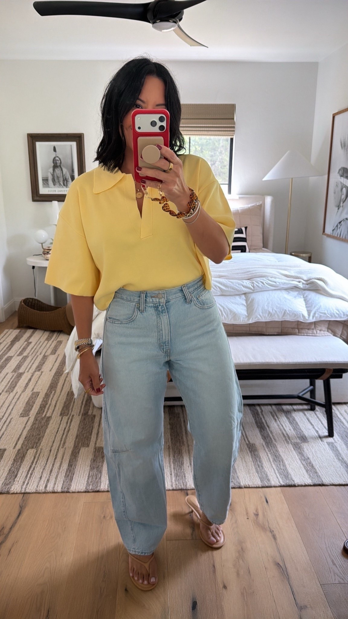 Top size medium, jeans size 29 (I’m a size 8), shoes fit tts (size down if you are between sizes). 



#LTKootd #LTKOver40 #LTKMidsize