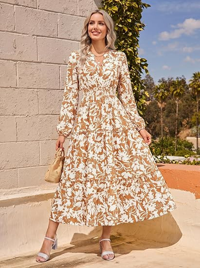 If you love comfy outfits that still look cute, you NEED these Amazon fall dresses 🤎🍁 I’m talking sweater dresses that feel like a hug, maxi dresses that flow perfectly, and casual styles for everyday wear. The color palette is so dreamy—browns, neutrals, and soft florals. Velvet dresses add that luxe touch and plaid styles are just timeless.

#AmazonFinds #FallDresses #CozyFits #MaxiDress #SweaterStyle #PlaidOutfits #VelvetLooks #FloralFall #LTKFinds 

 #LTKSeasonal #LTKU #LTKSaleAlert