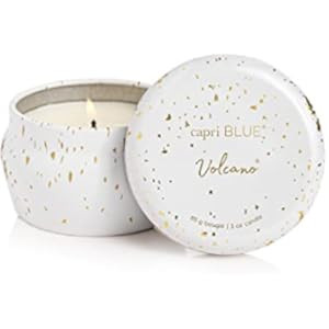 Amazon.com: Capri Blue Scented Candle with Mini Tin Candle Holder - Luxury Aromatherapy Candle - ... | Amazon (US)
