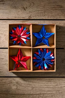 Stargazer Firework Reflectors, Set of 24 | Anthropologie (US)