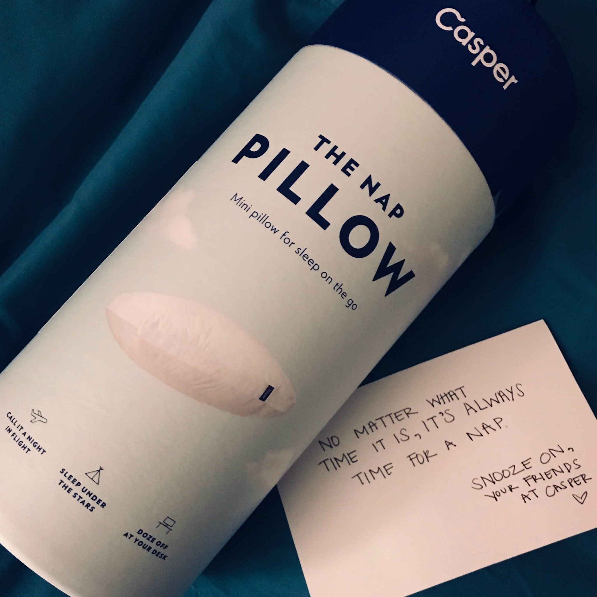 I was gifted this pillow by Casper years ago and it’s still my go-to travel pillow. I even use it around the house to nap on. It’s amazing and so comfortable!

#LTKselfcare #LTKOver40 #LTKTravel