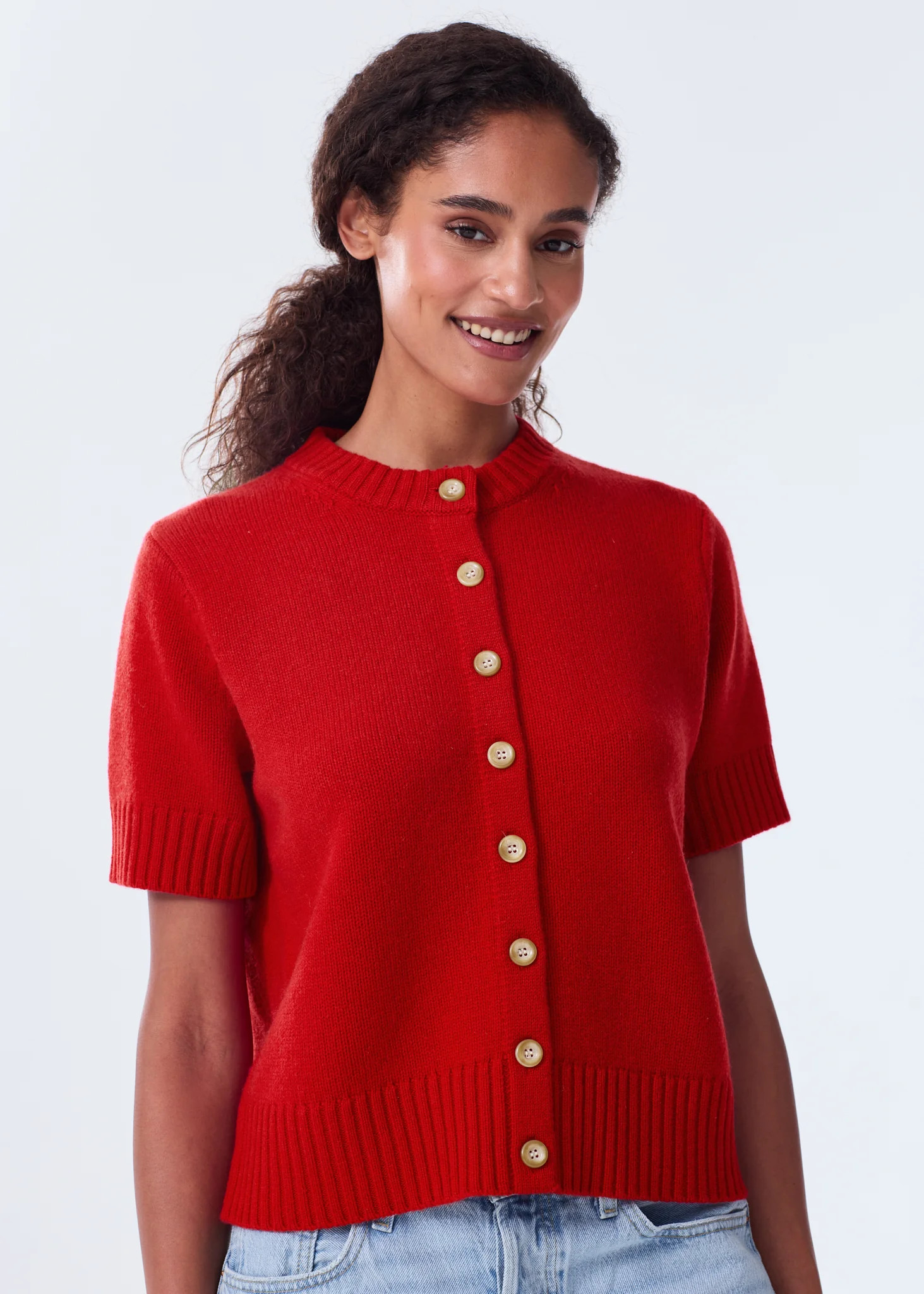 The Short Sleeve Cardigan | Alice Walk