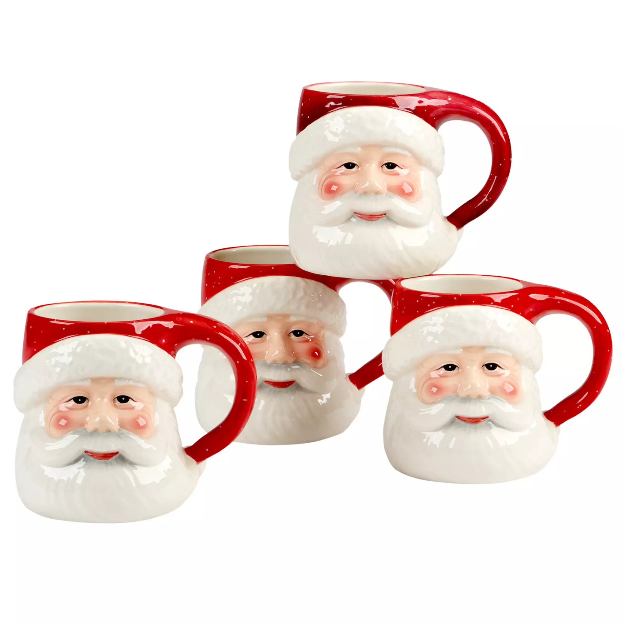 Certified International Santa's Secret 3D Mugs | Kohl's