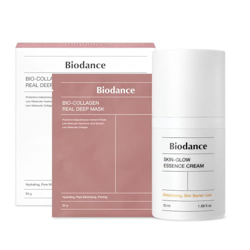 BIODANCE Essential Duo: Bio-Collagen Real Deep Mask & Skin-Glow Essence Cream | Amazon (US)