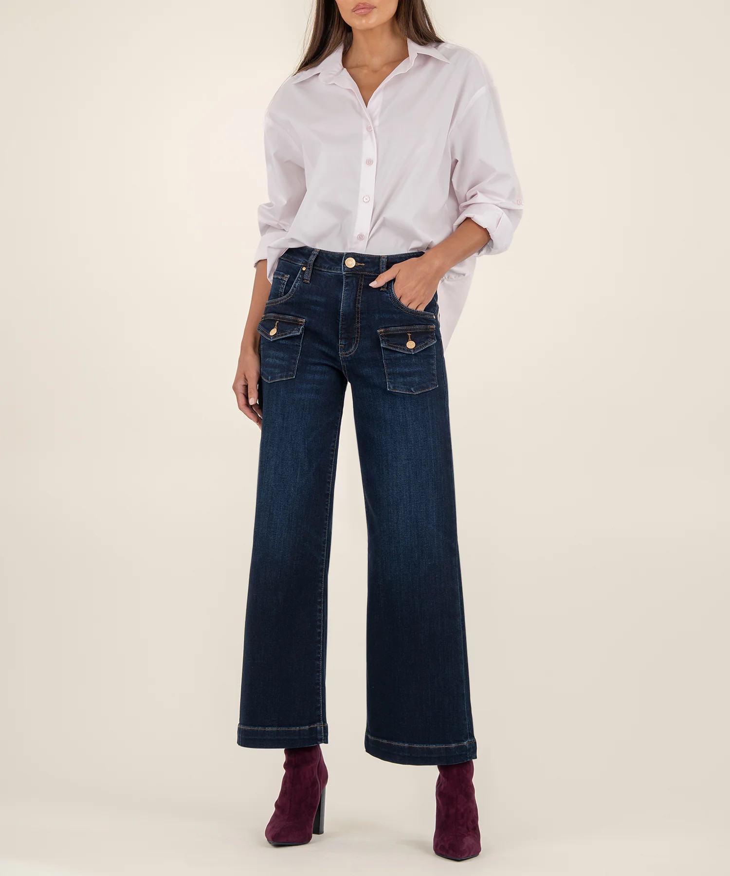 Meg High Rise Wide Leg - Kut from the Kloth | Kut From Kloth