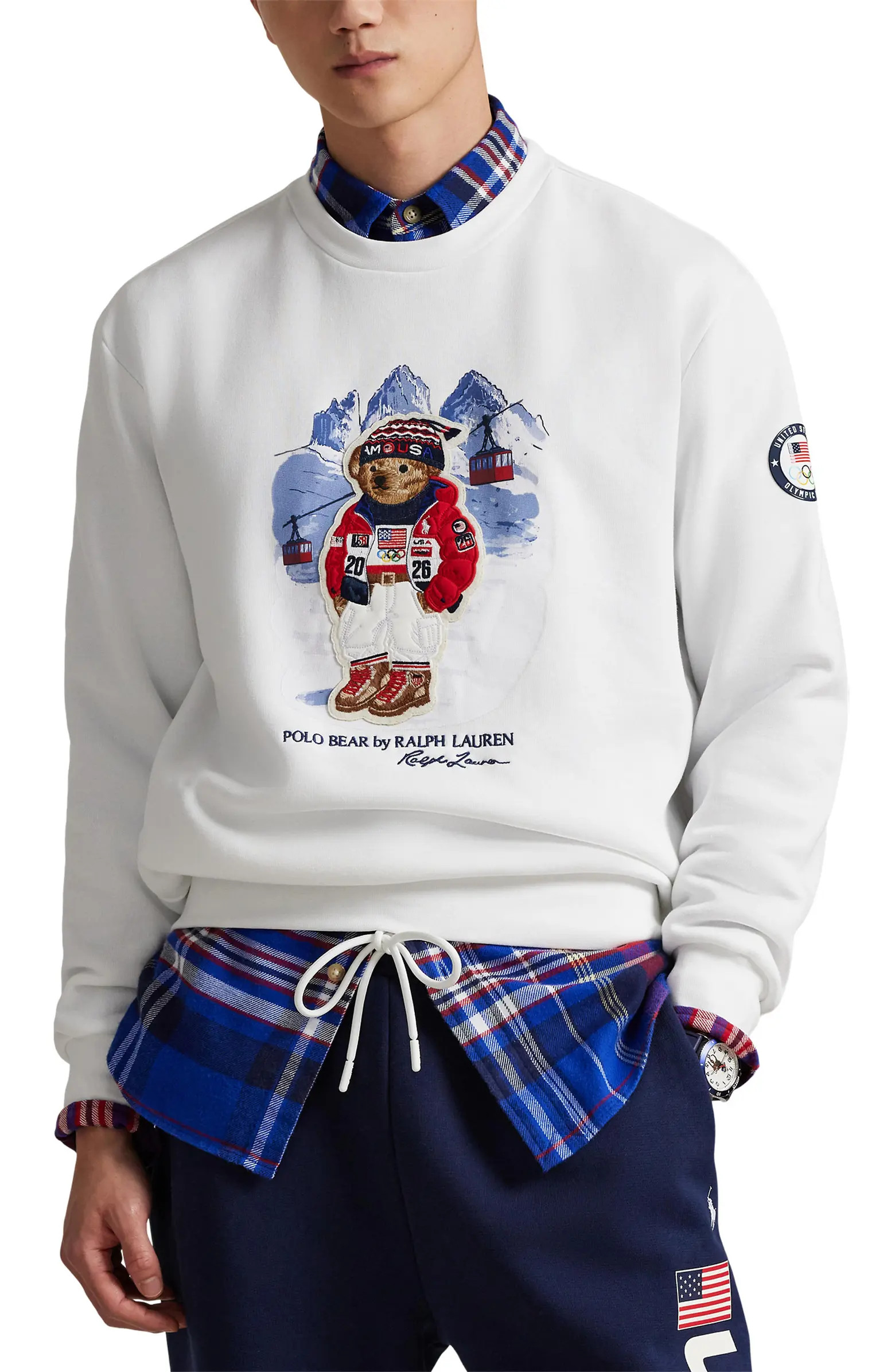 Team USA Polo Bear Sweatshirt | Nordstrom