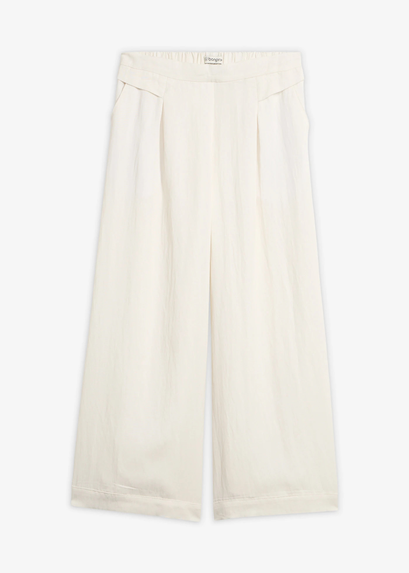 Culotte met soepele viscose wolwit | Bonprix NL