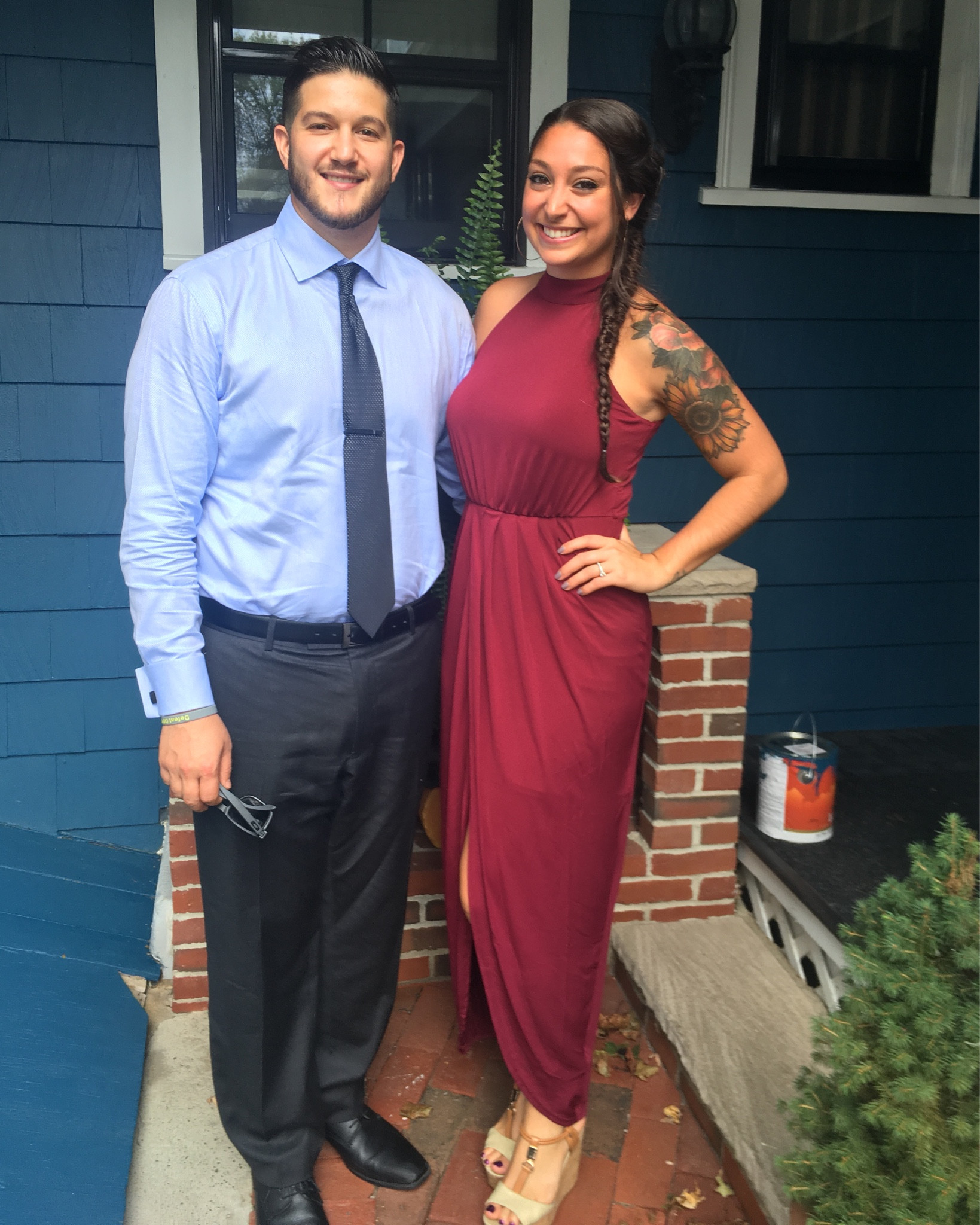 Gorgeous comfy wedding guest dress. Perfect for fall! I’m wearing a size small! ✨