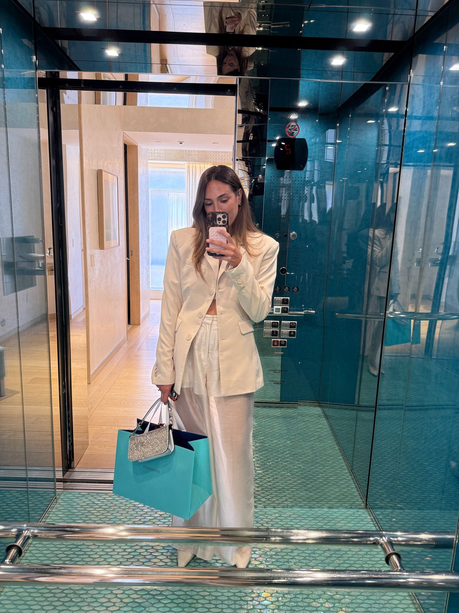 My cocktail look for Tiffany & co’s event🌟