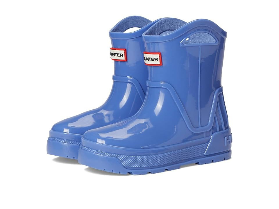 Hunter Kids Georgey (Toddler/Little Kid) Kids Shoes Medium Blue : 12 Little Kid M, Rubber/Textile | Zappos