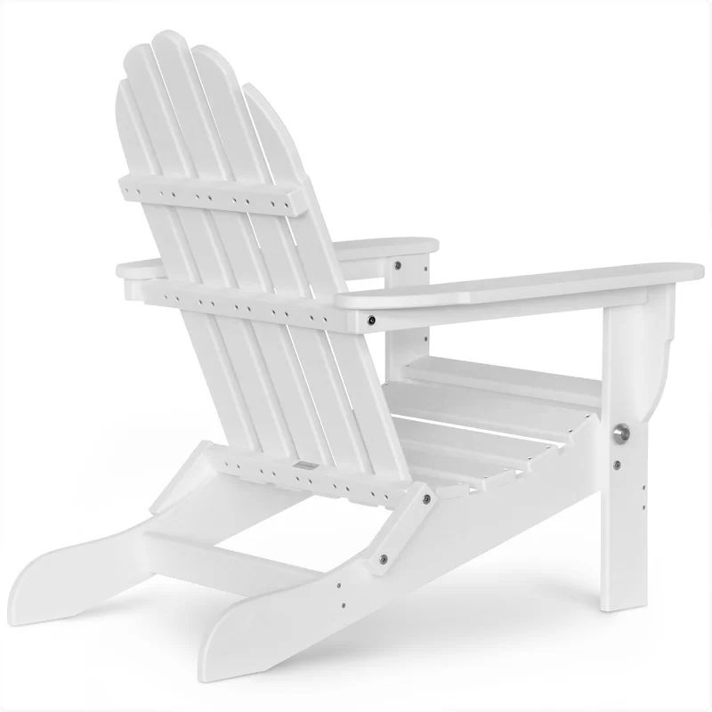 Hartington Plastic Folding Adirondack Chair | Wayfair North America