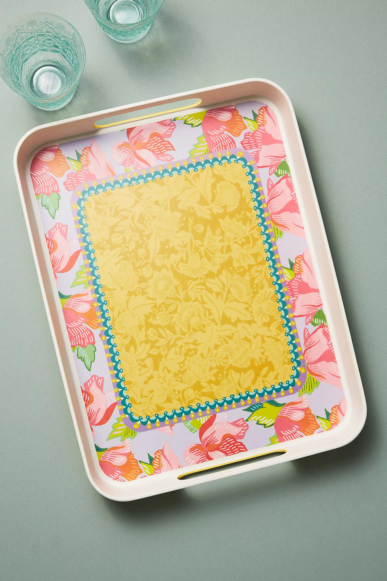Alexandra Farmer The Flock Melamine Tray | Anthropologie (US)