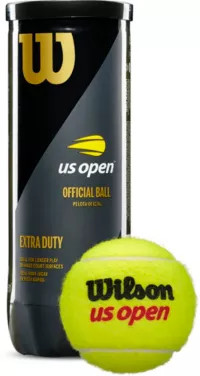 Wilson US Open Tennis Balls - 3 Ball Pack | Dick's Sporting Goods