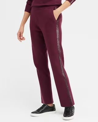Zenergy Luxe Cashmere Blend Sequin Pants | Chico's