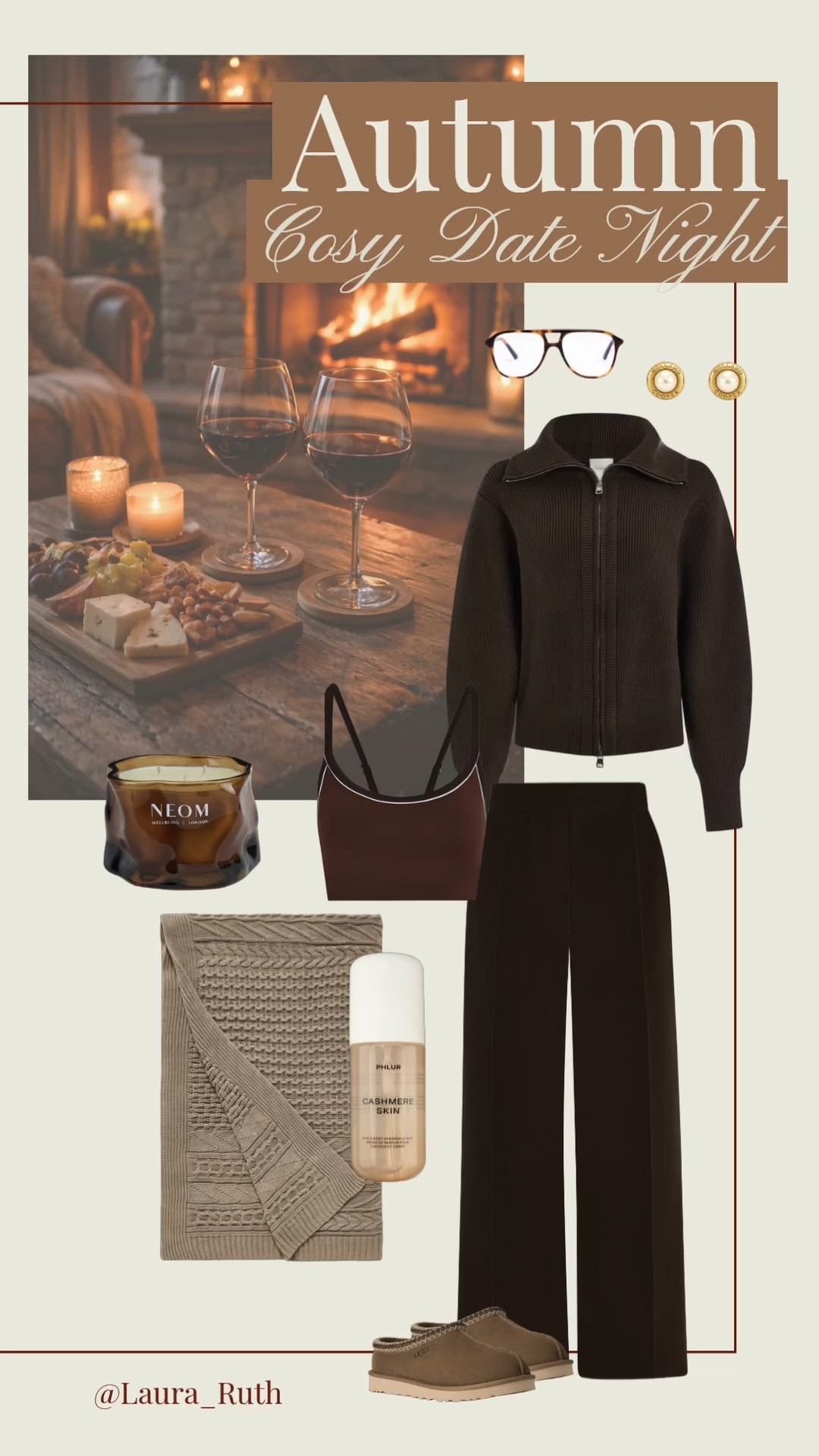 Autumn Date Night: Autumn Cosy Night In 🍂🍷 fall decor, date night outfits,  

 #LTKuk #LTKautumn #LTKdatenight