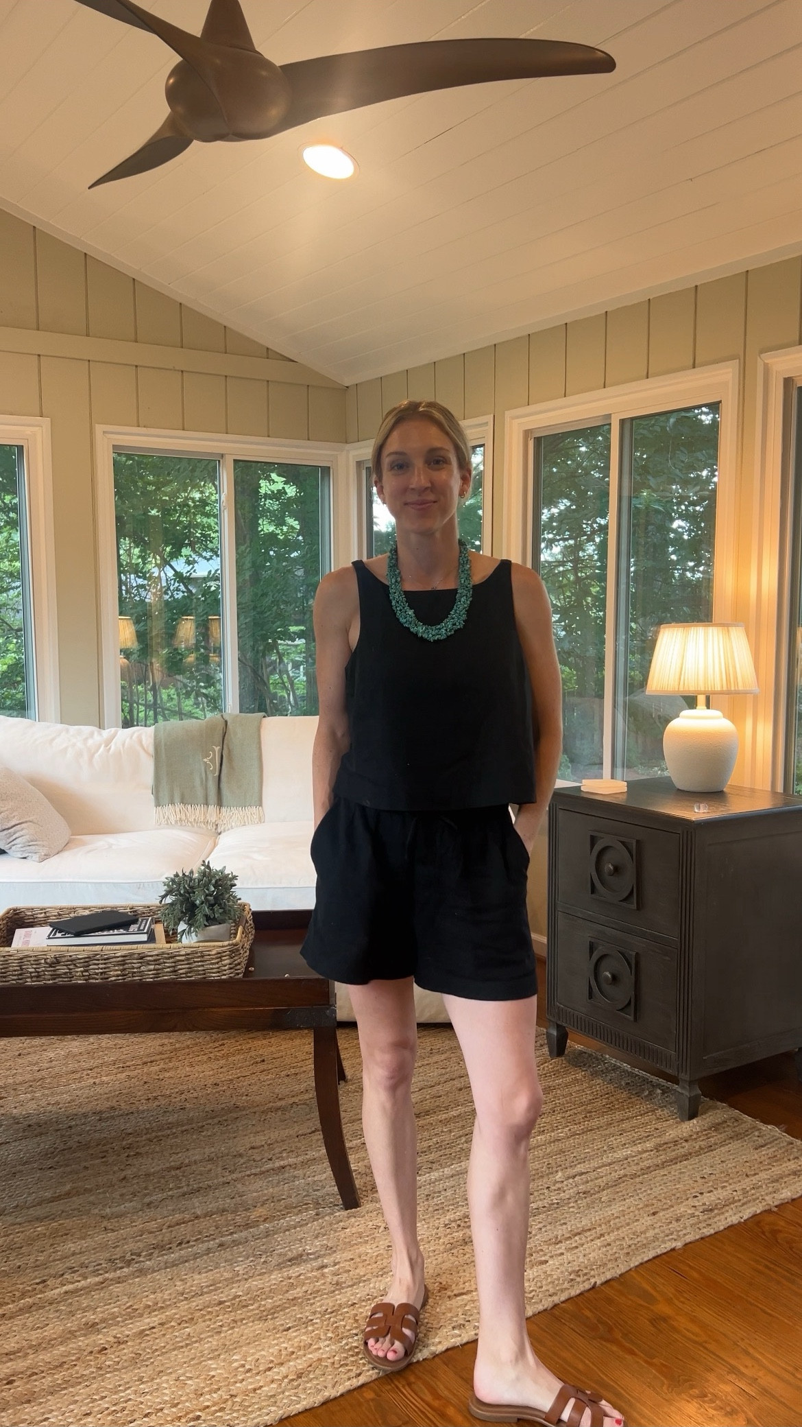 Loving this linen set for hot summer days! Such an easy “throw on and go” outfit, plus it’s under $50. A win all around 👏🏻☀️ 

#summeroutfits #casualoutfits #casualstyle #outfitinspo #outfit #whatiworetoday #fyp #SummerFashion 



#LTKSeasonal #LTKFindsUnder50 #LTKFindsUnder100