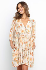 Tessie Dress - Beige | Petal & Pup (US)