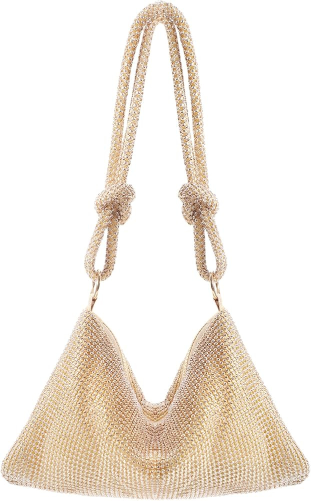 Women's Evening Bag Rhinestone Clutch Purses for Lady Party Tote Bag Prom Wedding Handbag | Amazon (US)